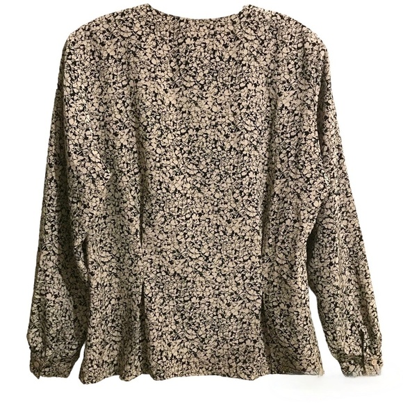 Impressions of California Long Sleeve Button Front Blouse - Picture 13 of 13